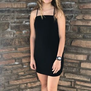 Simple black dress